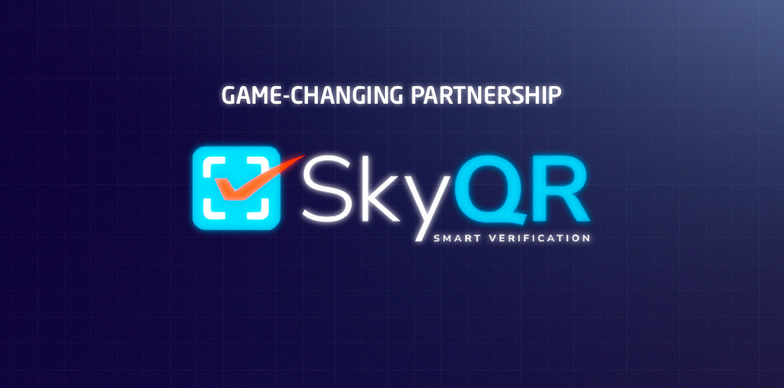 Our Partnership with SKYQR - New QR code Management System